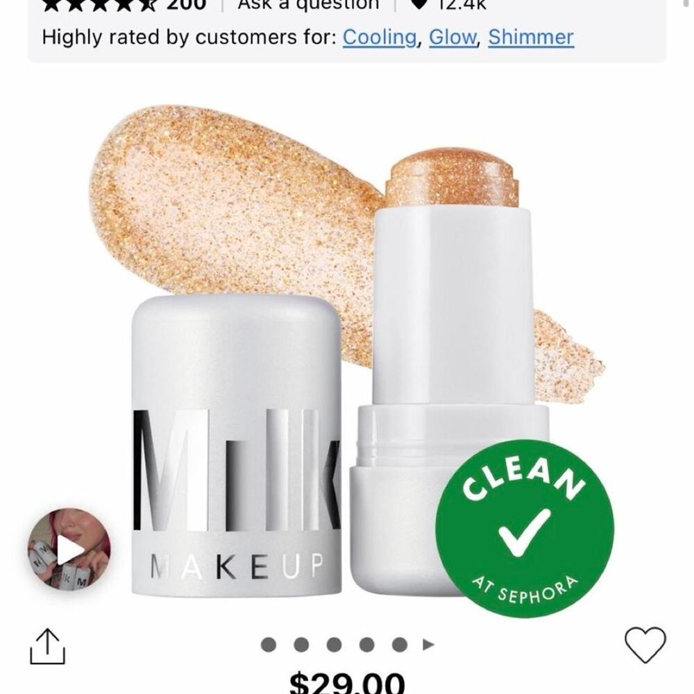 Milk makeup cooling water jelly